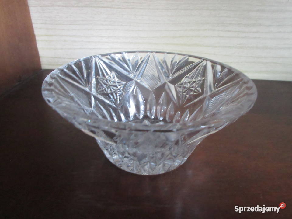 Ozdobne kryształy półmiski salterki