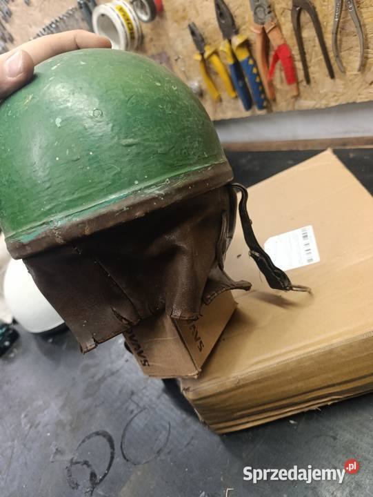 Kask orzeszek wsk wfm SHL PRL junak oryginalny Zamość