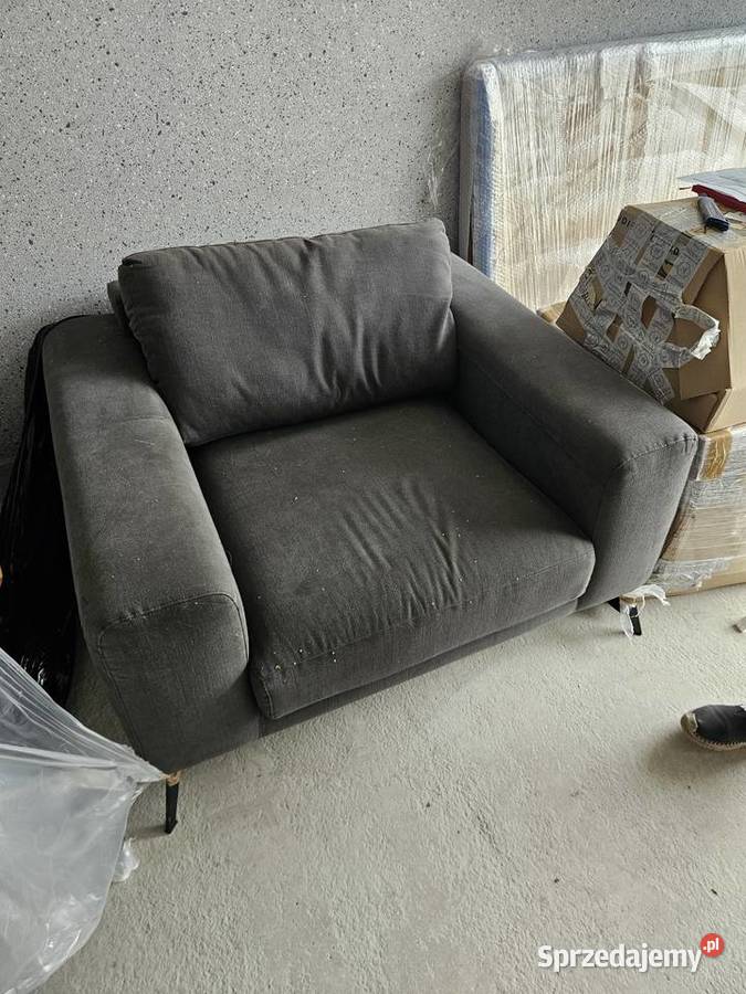 Fotel Adriana Furniture Vik ciemnoszary Mysłowice