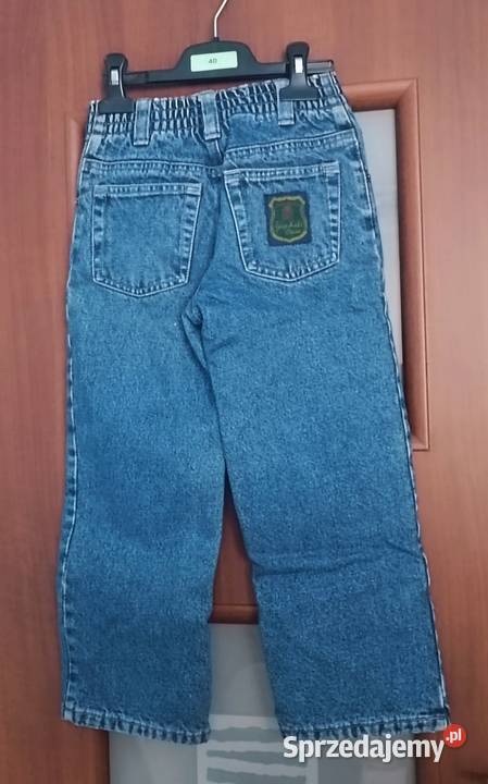 Spodnie ocieplane jeansowe chłopięce GAP 116122 Rozmiar 116 Kraków