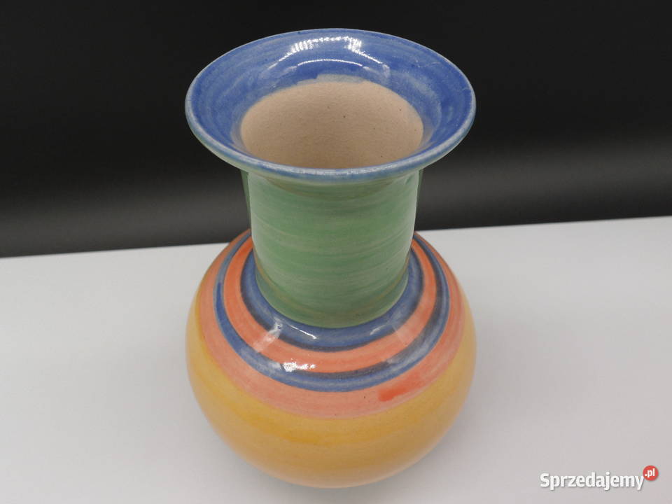 Wazon ceramiczny kolorowy Raszków
