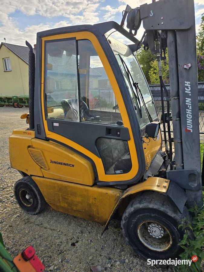 Wózek widłowy Jungheinrich tfg30 triplex import Maków