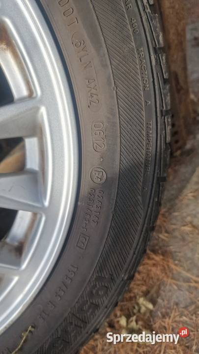 4koła Mitsubishi 19555R15 aluminiowe z oponami Piaseczno