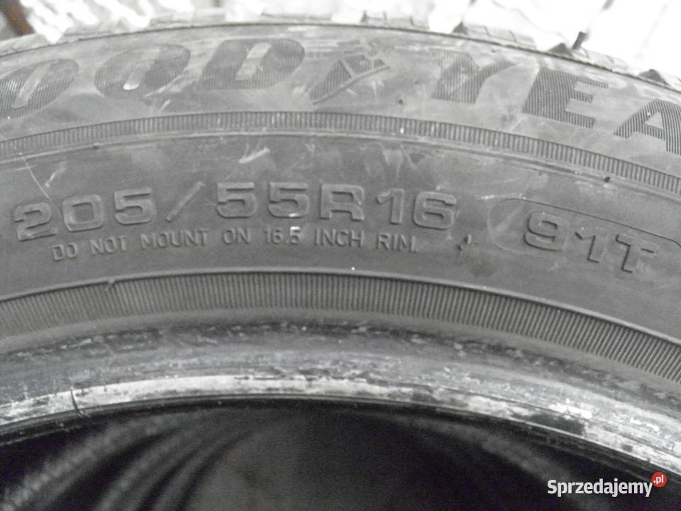 opony zimowe GOODYEAR 20555R16 55 śląskie