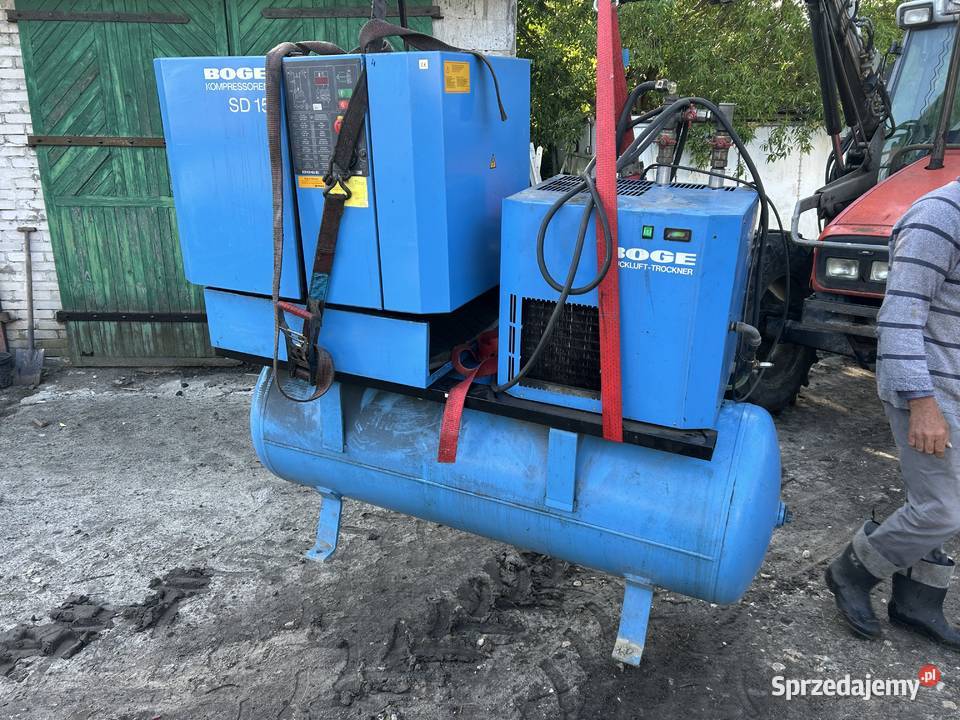 Kompresor śrubowy boge sd15 z oszuszaczem świętokrzyskie Pińczów