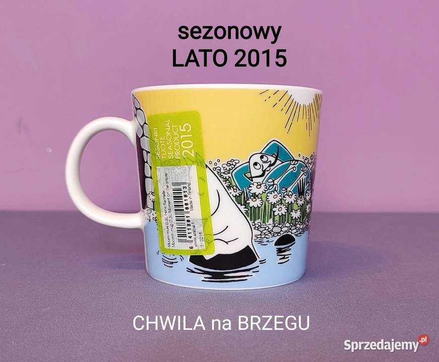 Muminki KUBEK Moomin Arabia Finland LATO 2015 Jasień