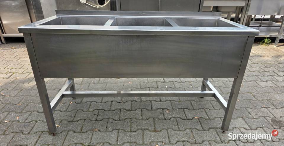 Zlew Basen Gastronomiczny 3 Komorowy 1436085 Nowe Skalmierzyce