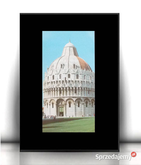 Włochy plakat A4 zabytki plakat 21x30 Piza Opole