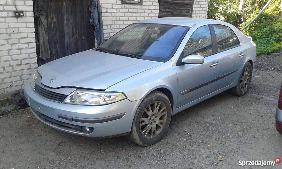 Renault Laguna II srebrna hatchback lubelskie