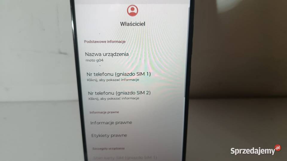 Smartfon MOTOROLA Moto G04 8128GB śląskie Katowice sprzedam