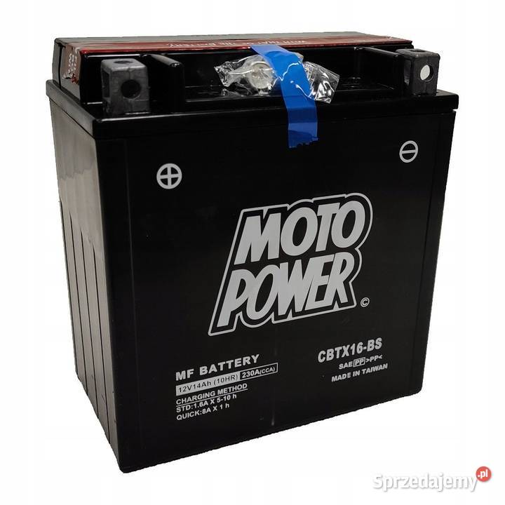 Akumulator motocyklowy Moto Power CBTX16BS Tarnów
