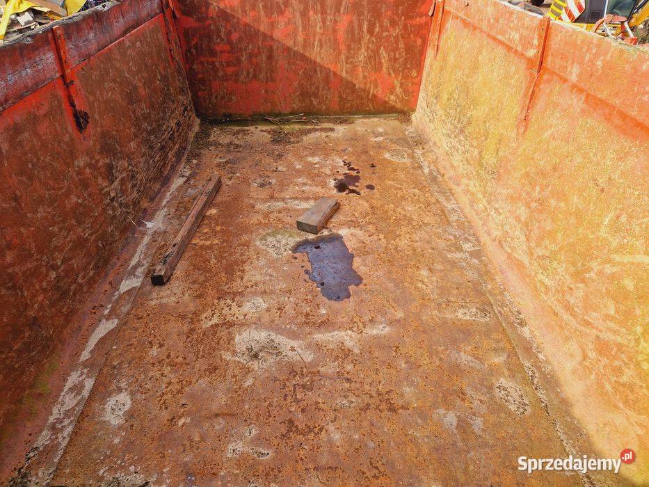 Przyczepa jednoosiowa 8t skorupowa Wywrotka MAM podlaskie Dobrzyniewo Duże