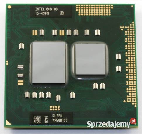 Procesor INTEL CORE i5430M SLBPN Intel Podzespoły bazowe sprzedam