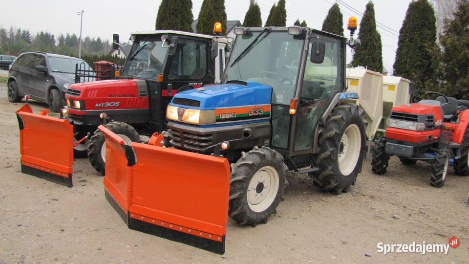 Pług do śniegu V strzałka Kubota Yanmar Iseki Węgrów sprzedam