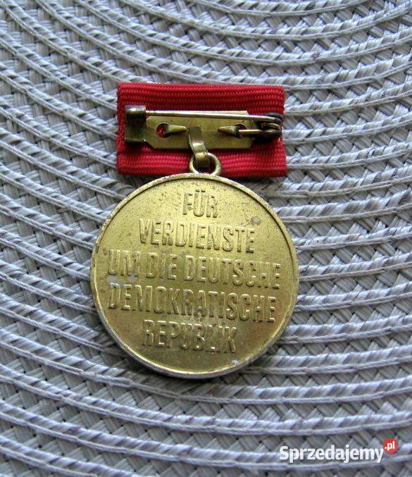 Medal Z zasługi Niemieckiej Republiki wielkopolskie Kalisz
