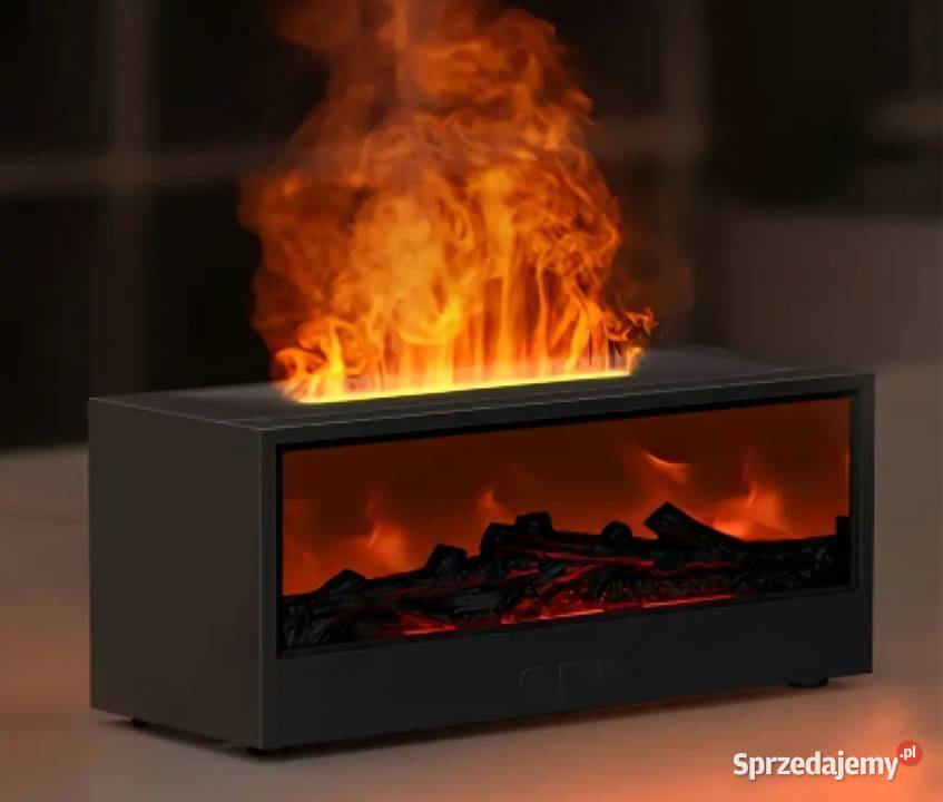 Kominek nawilżający led