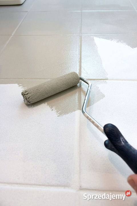 Biała Farba RENOWACJA PŁYTEK ceramicznych Lublin