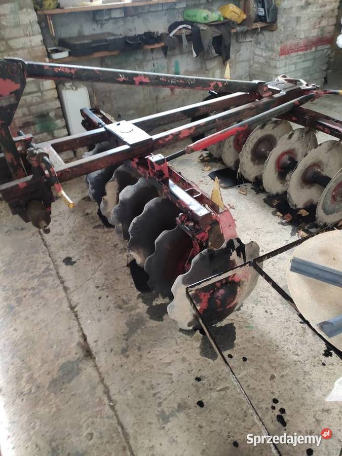 Talerzówka brona talerzowa 2 X8 talerzy mazowieckie Iłża sprzedam