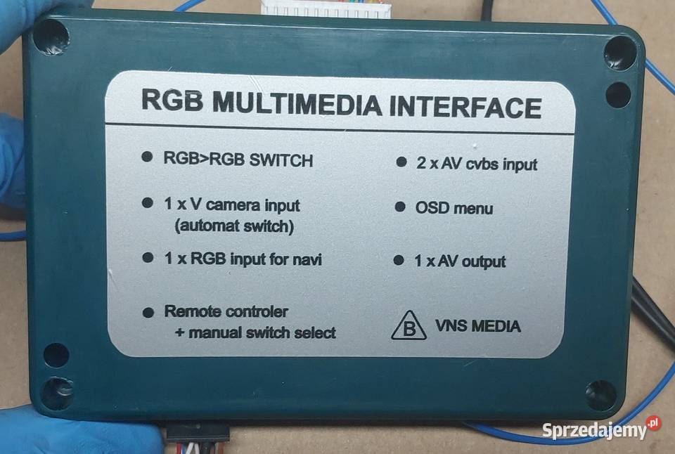 VNS ADAPTER MULTIMEDIALNY RGB MULTIMEDIA Mielęcin