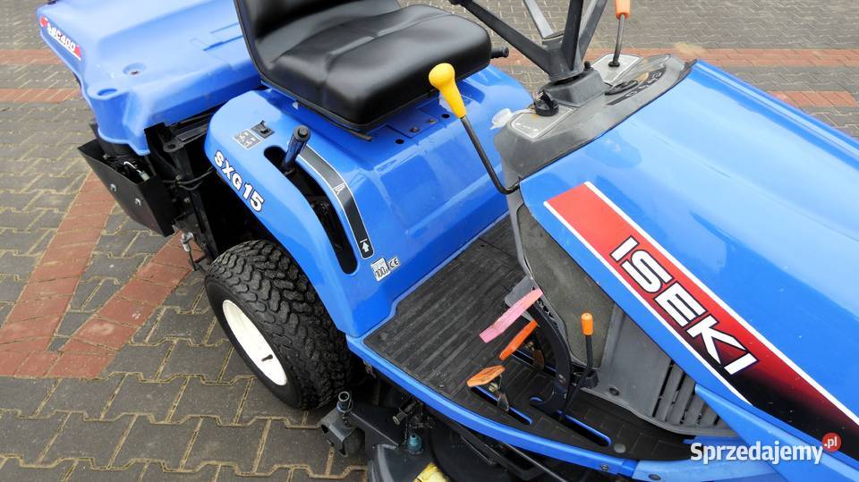 Traktorek kosiarka ISEKI SXG15 Diesel Baras łódzkie Świnice Warckie