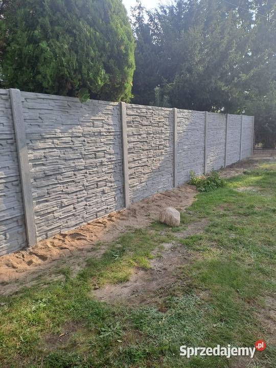 Markowe ogrodzenia betonowe Producent