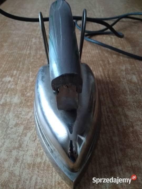 Żelazko elektryczne vintage AGD drobne Rawicz