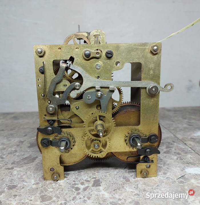 M159 Mechanizm starego zegara ściennego Gustav