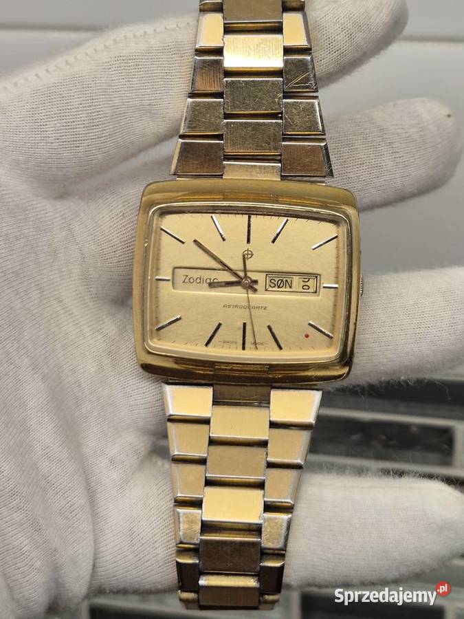 Zegarek vintage Zodiacastroquartz TV śląskie Chorzów