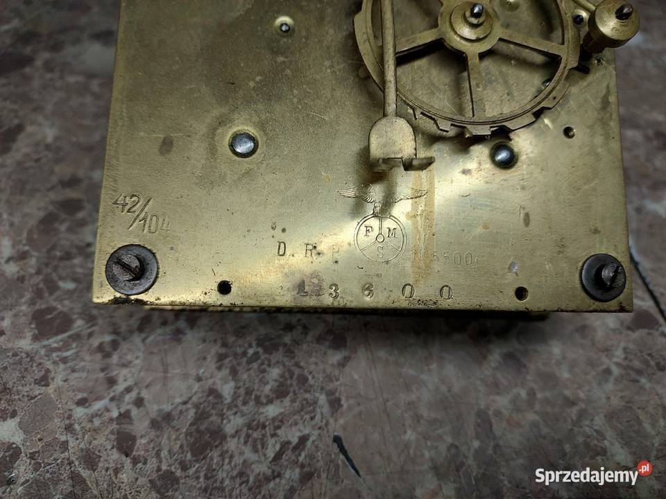 M171 Mechanizm starego zegara ściennego FMS pomorskie Tczew