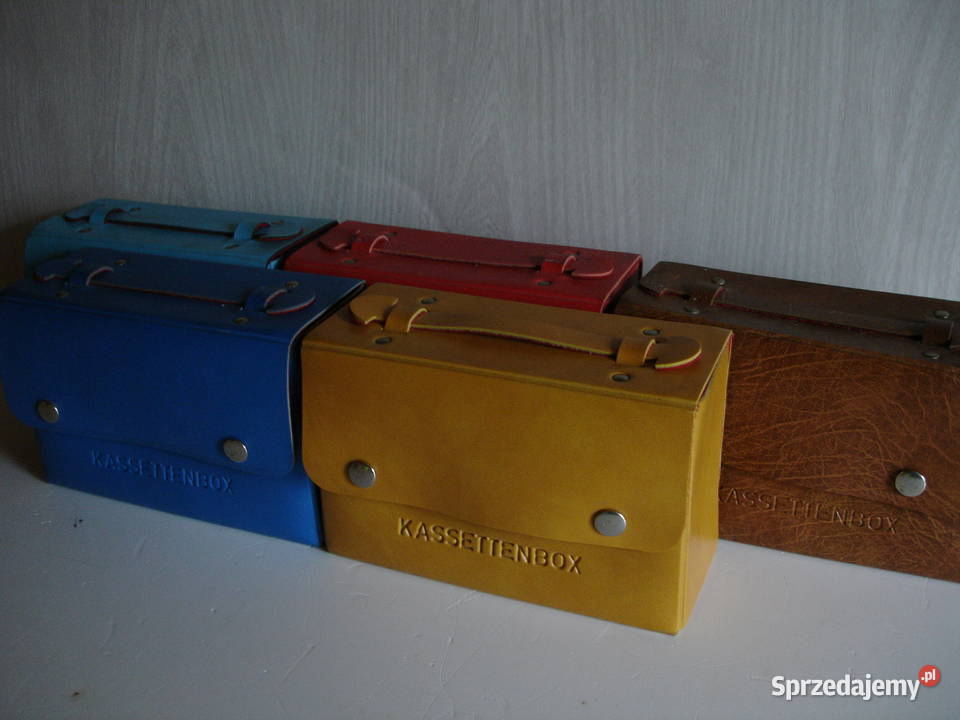 PUDEŁKOpojemnik na kasety magnetofonowe Zielona Góra