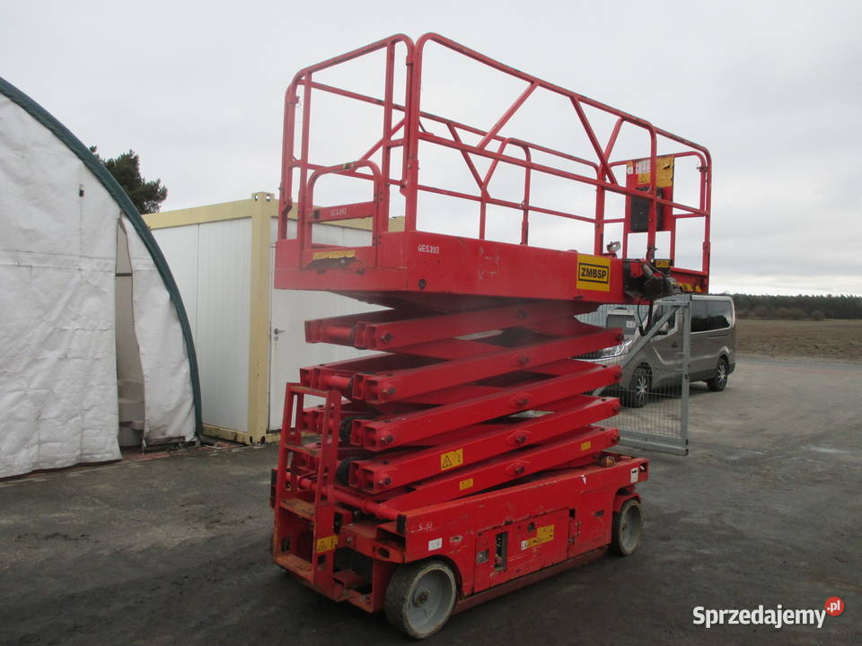 Podnośnik nożycowy 12 m LGMG AS1012E nie