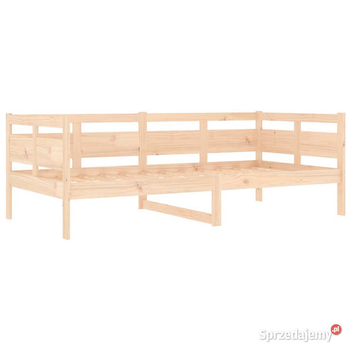 Łóżko dzienne lite drewno sosnowe 90x190 Warszawa