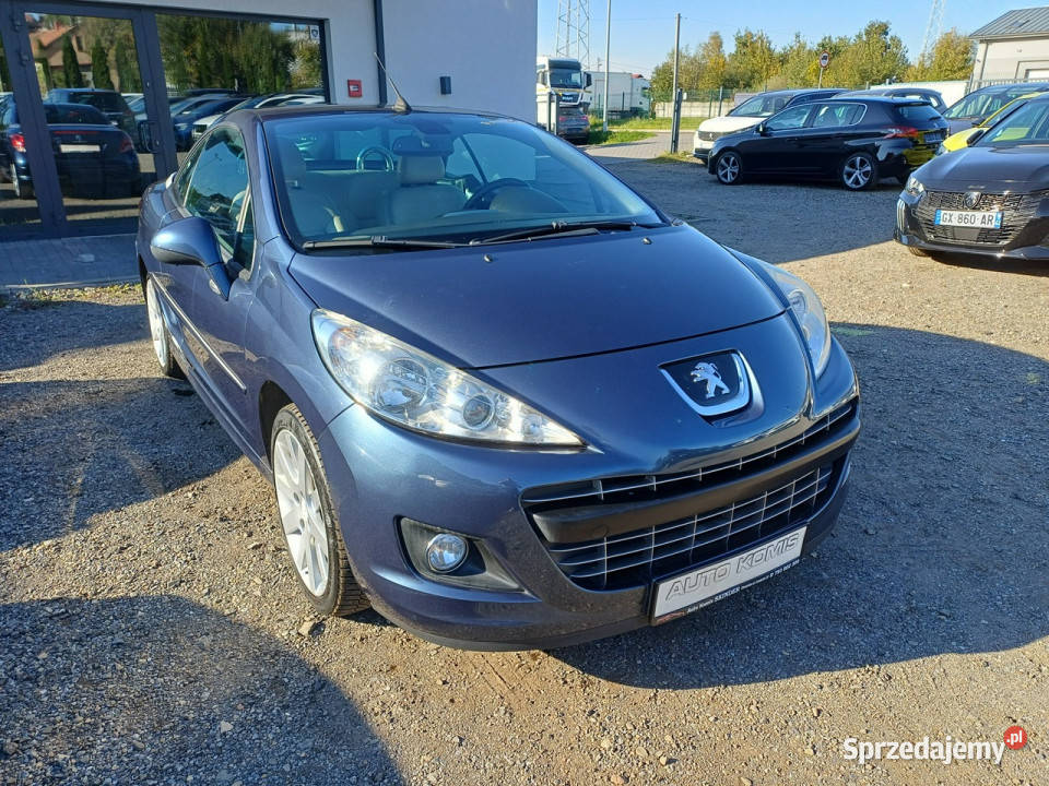 Peugeot 207 CC 16 VTIPREMIUM1 włSkóra Grzane czujnik deszczu sprzedam