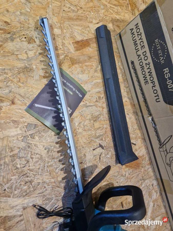Nożyce do żywopłotu krzewów 2x aku 36v Kosiarki akumulatorowe Głogowa