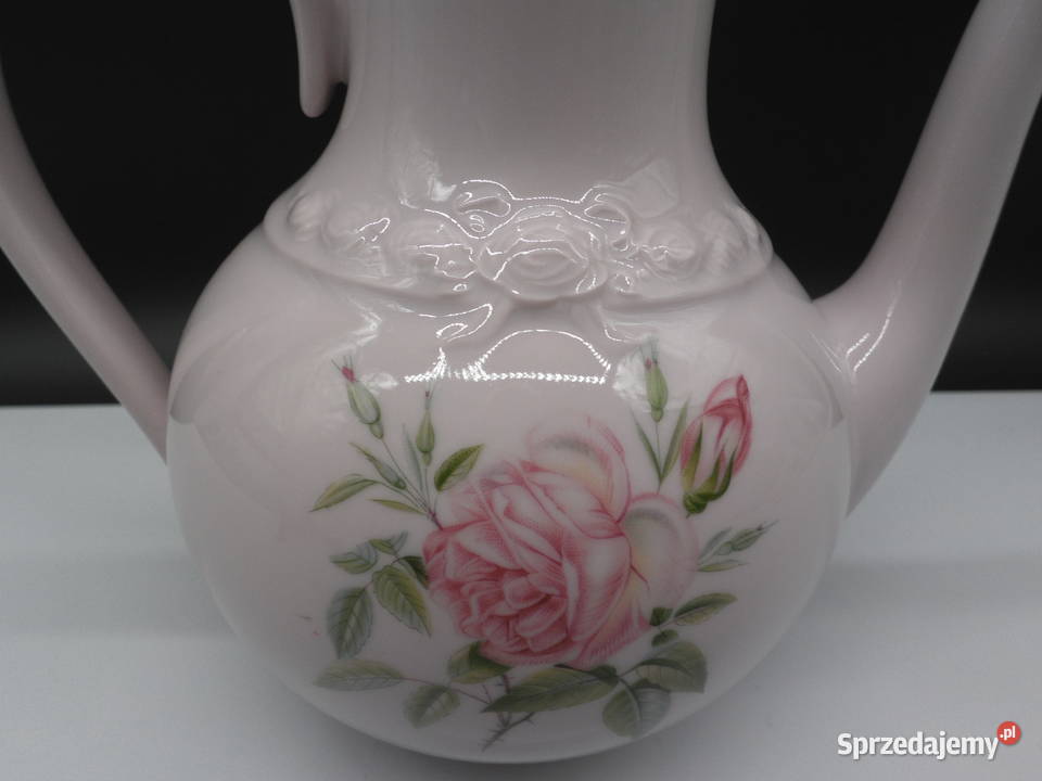Różowy Dzbanek Hutschenreuther Porcelaine Ros