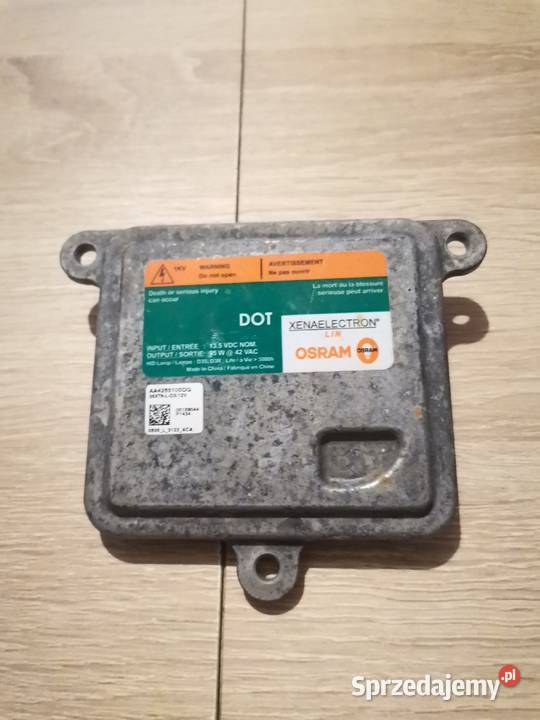 OPEL MOKKA MODUŁ PRZETWORNICA OSRAM LAMPY PRZÓD Międzychód sprzedam