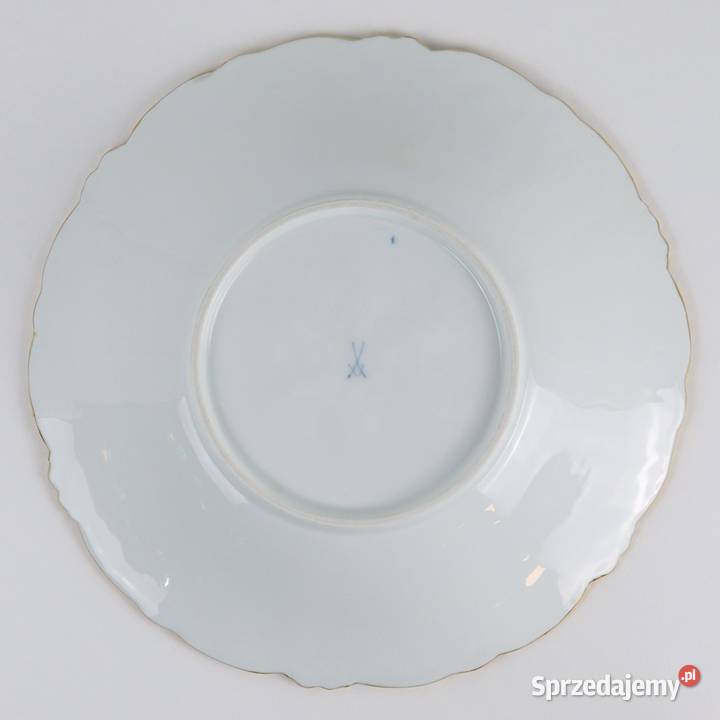 Miśnia Meissen pięknie zdobiona patera misa Porcelana i szkło Poznań