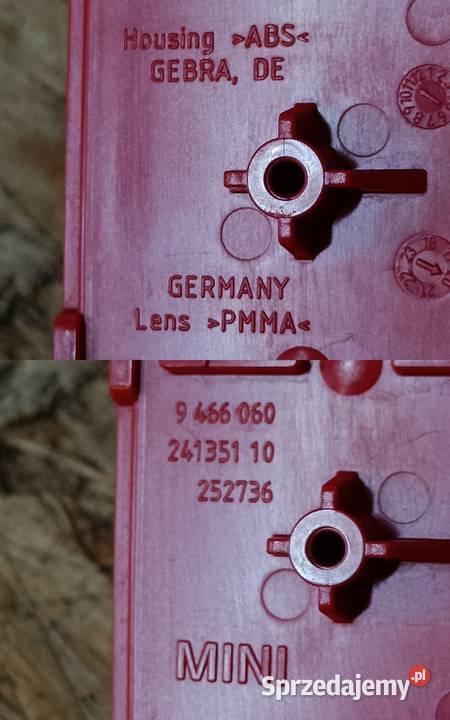MINI F60 F60LCI ODBLASK PRAWY TYŁ 63219466060 prawe Pleszew sprzedam