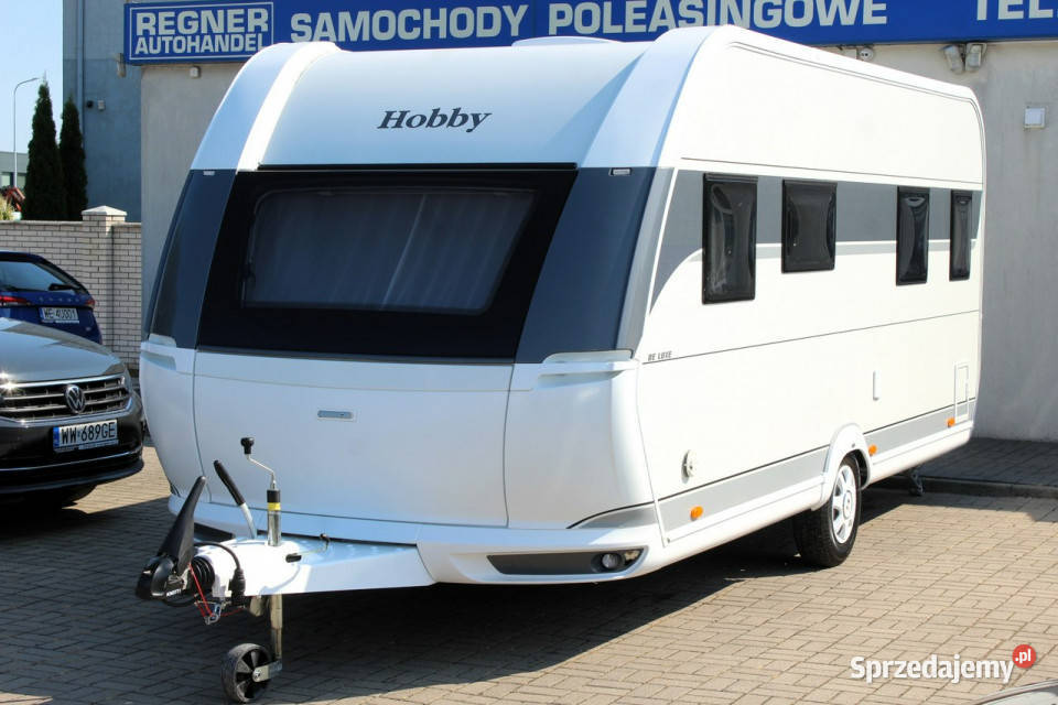 przyczepy kempingowe Hobby DE LUXE 495 WFB FV23 mazowieckie Sokołów