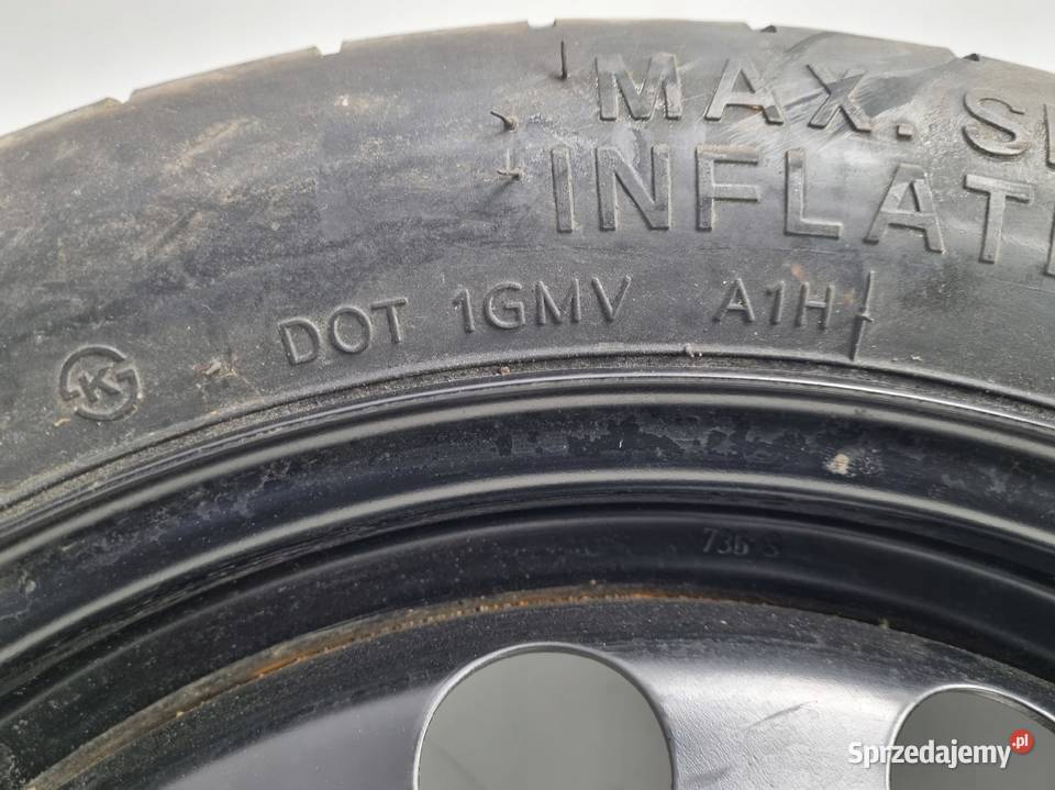 KOŁO DOJAZDOWE ZAPASOWE Audi Seat Vw Golf V Samochodowe