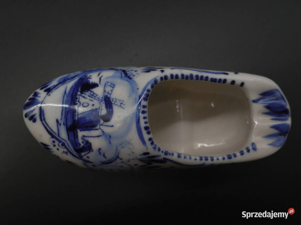 Figurka butbucik popielniczka DELFT Antyki, Sztuka, Kolekcje Raszków