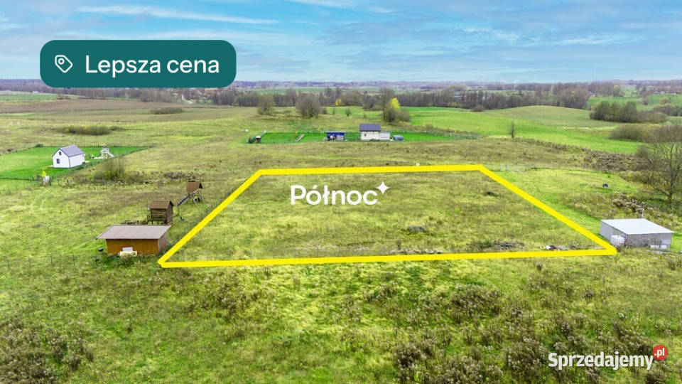 NOWA Działka budowlana Grabnik Ełku 50m