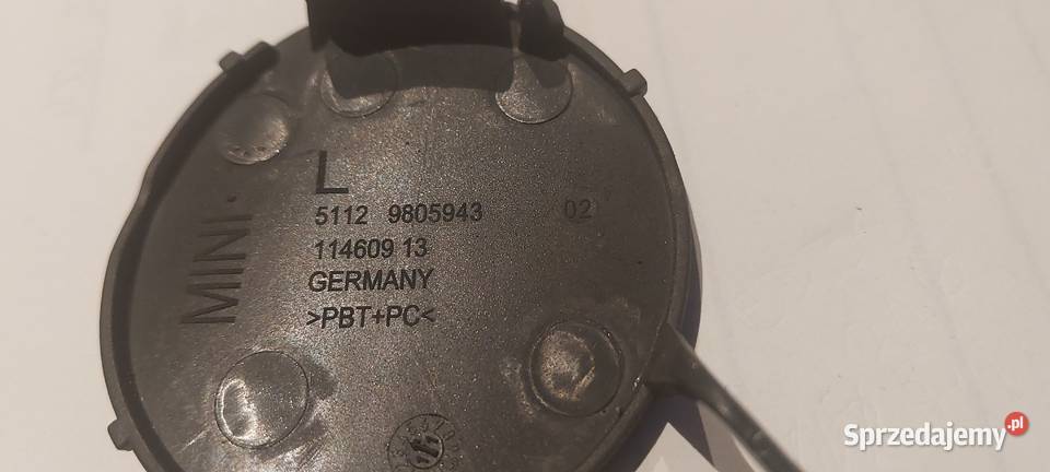 Zaślepka haka zderzaka tył MINI COOPER R60