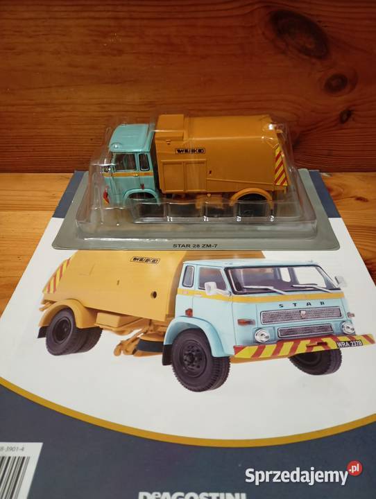 STAR 28 ZM7 Zamiatarka deagostini 143 Kultowe Warszawa