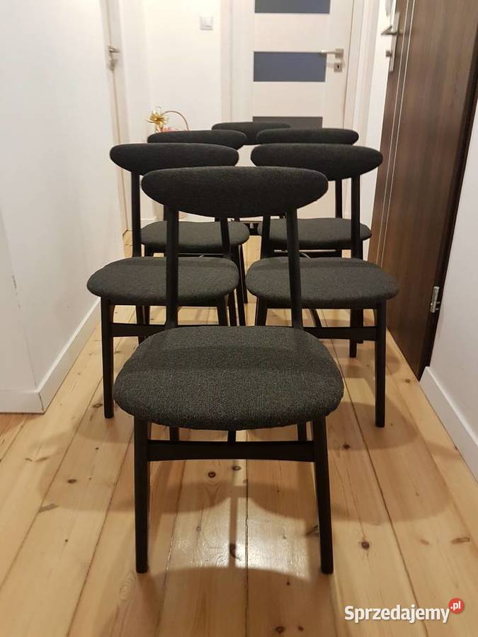 Krzesła PRL autor Rajmund Hałas lata 6070 40cm Stoły, krzesła, biurka zachodniopomorskie Szczecin