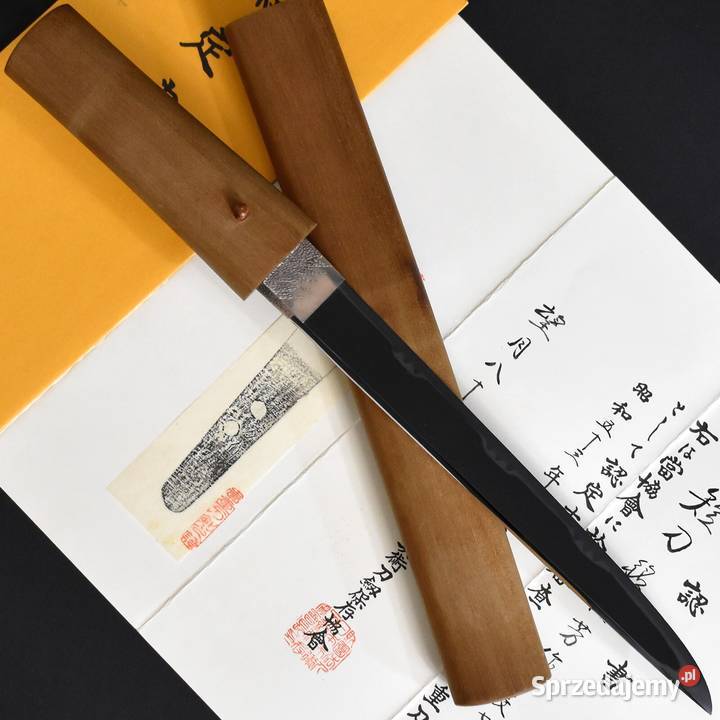 Zabytkowe Nihonto Tanto CERTYFIKAT NBTHK Opole