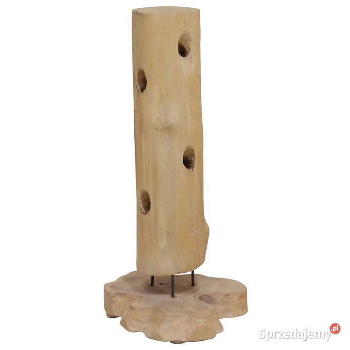 vidaXL Stojak na 8 butelek wina lite drewno Wyposażenie wnętrz mazowieckie Warszawa