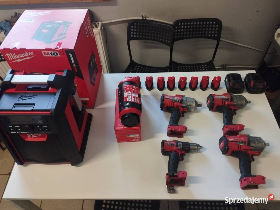 sprawne elektronarzędzia Milwaukee i Hikoki podlaskie Białystok sprzedam