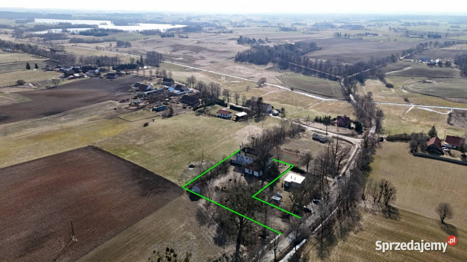 Stara Szkoła Budynek inwestycyjny na Mazurach warmińsko-mazurskie Boćwinka