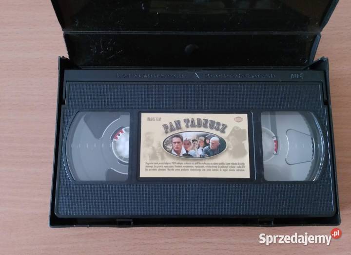 Film PAN TADEUSZ kaseta VHS video reż Andrzej VHS Filmy wielkopolskie Oborniki
